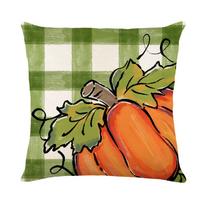 Rudens Padėkos Diena Pagalvės Užvalkalas Namų Sofa Pagalvėlės Užvalkalas Lininis Moliūgas Svetainė Miegamasis Pagalvėlės Užvalkalas 45*45cm JYM159-4 beige