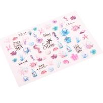 Wishes Plastic Stickers Epoxy Diy Set Flower Resin Stickers Flower Series Wishes Stickers Gold for DIY Crafts Decoration 11 white