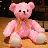 Kawaii apsikabinimo megztinis meškiukas pliušinės lėlės mielas meškutis su drabužiais laikantis širdies pagalvėlę gražios vestuvių Valentino dienos dovanos
