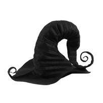 Witch Hat for Halloween Daily Wear Black Magic Wool Witch Hat Halloween Cosplay