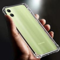 Suitable for Samsung Galaxy A05 case Thickened Airbag Shockproof Clear Soft Tpu Phone galaxyA05 Transparent Back Cover A 05cases for samsung A05 skaidri