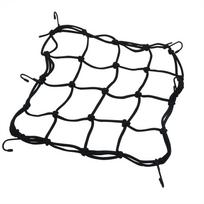 1PC Motorcycle Luggage Net bag High Elastic Fixed Strap Helmet net pocket Size Before Stretching 30x30cm/After Stretching 70x70cm juoda