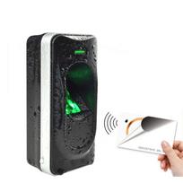 FR1200 RS485 pirštų atspaudų skaitytuvas, skirtas ZK biometrinės prieigos valdymo sistemai Inbio160 Inbio260 Inbio460 F18 SF300 palaiko RFID kortelę ID black