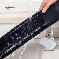 95Cm Flexible Door Bottom Sealing Strip Guard Sealer Stopper Door Weatherstrip gray