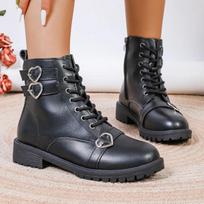 Moteriški plokščiapadžiai Chelsea aulinukai iki kulkšnies Žieminiai dizainerio laisvalaikio batai Ėjimui Stilingi suvarstomi Suknelės Patogūs Zapatos De Mujer 42 black