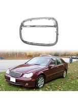 ABS Chrome pavarų perjungimo dangtelio apdaila, skirta Mercedes-Benz C klasė W203 C230 C320 gray