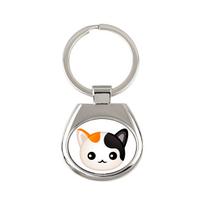 Japanese bobtail - keychain keychain for keys by Art-Dog brand