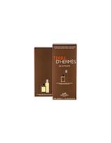 Hermes Terre d Hermes eau de toilette travel spray and refill set brown