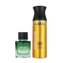 Ajmal PROSE EDP 50 ML for Men and Ajmal PERSUADE DEODORANT 200 ML for Unisex