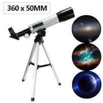 F360/50 mm refrakcinis astronominis teleskopas monokuliarinis kosmoso lauko kelionių teleskopas 90x fotografija