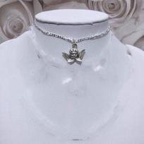 Hip Hop Angel Dice Pendant Choker Necklace For Women Punk Metal Clavicle Chain Necklace Fashion Jewelry Party Gifts New