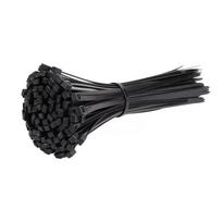 100/300Pcs Plastic Nylon Cable Ties Self-locking Cord Ties Straps Adjustable Cables Fastening Loop Home Office Wire Zip Ties 100PCS-3*100mm