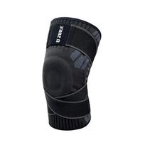 Double Strap Sport Knee Pad Pressure Silicone Spring Support Anti Slip Summer Outdoor Fitness Basketball Skipping Rope Protector L juoda