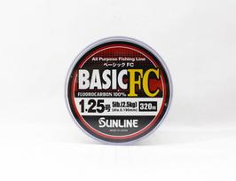 Sunline Fluorokarboninė vala Basic FC 320m Dydis 1.25 5lb (6206) gryna