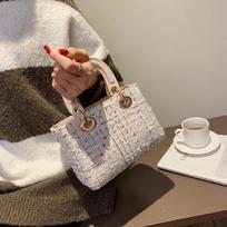 Small Casual Bag Fashionable Spring Summer Crossbody Bag gray
