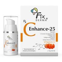 Fixderma 25% Vitamin C Serum for Face, C  Enhance for Glowing Skin, Anti Aging Face Serum for Unisex Reduces Fine Lines, Wrinkles , 15ml