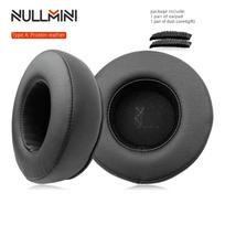 NullMini Atsarginės ausinių pagalvėlės, skirtos Sennheiser HD420 HD433 ausinėms, Ausies pagalvėlė, Ausinės, Vėsinančio gelio mova gray