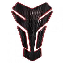 Motociklo bako trinkelės lipdukas dujų kuro apsaugos lipdukas, skirtas Suzuki Victory Yamaha Honda CBR650f CB1300 YFZ Bandit 600 raudona juoda spalva
