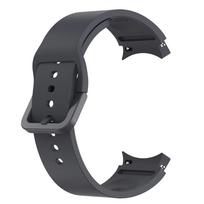 Klasikinė odinė+silikoninė keičiama apyrankė Samsung Galaxy Watch 6 5 Pro 40mm 44mm Dirželis Watch 6 4 Classic 47 43mm 46mm Apyrankė Diržas Galaxy Watch 6 40mm black