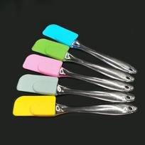 Frosted Translucent Silicone Spatula Cream Stirring Knife Jam Spatula Butter DIY Cake Baking Tool #C0F8M#