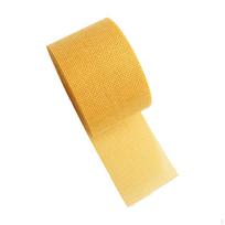 Burlap Ribbon Christmas DIY Decorative Faux Linen Imitation Wired for geltona