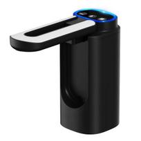 Automatinis vandens butelio siurblio dozatorius, skirtas 2–5 galonų buteliui, USB įkraunamas nešiojamasis elektrinis vandens dozatoriaus siurblys, skirtas namų biurui lauke juoda
