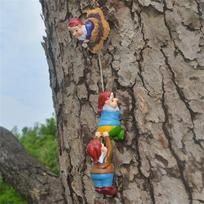 Namai Nykštukų dervos amatai Sodo ornamento dekoravimas Kūrybinė ornamento dovana One Size