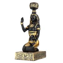 Senovinės Egipto deivės mados figūrėlės žvakių vakarėlis namų laikiklis žvakidė namų dekoravimui darbastalis S Goddess