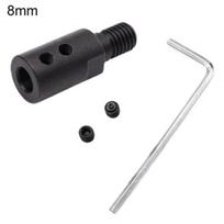 5–14 mm M10 didelio kietumo peilio jungiamasis velenas Didelis prisitaikymas, ilgas tarnavimo laikas, didelio stiprumo pjūklo griebtuvo adapteris dirbtuvėms 8 mm