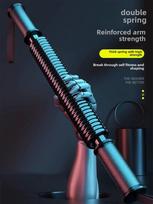 Vyriškas krūtinės raumenų treniruoklis - patalpų rankų treniruoklis ir fitneso įranga rankų treniruotei 20KG carbon steel arm trainer juoda