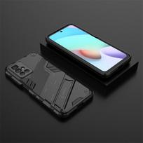 For Xiaomi Redmi 10 Case Shockproof Armor Magnet Car Holder Phone Cover for Redmi 10 Redmy 10 Redmi10 4G Silicone Protect Funda For Redmi 10 (4G) juoda