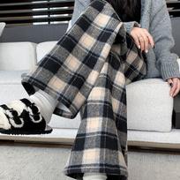 Plaid Pants for Women Goth Pants Alt Pants Baggy Trousers for Women Alt Clothing Alternative Pants S