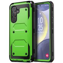 For Samsung Galaxy S24/S24+/S24 Plus/S24 Ultra 5G Phone Case Shockproof Protective Heavy Duty Rugged Hybrid Cover Green For Galaxy S24 Ultra žalia