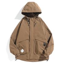 Tide Brand American Functional Jacket Men'S Jacket Loose Large Size Mountain Outdoor Leisure Hooded Tooling Outside M