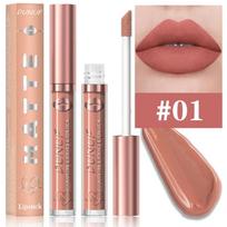 18 Color Waterproof Lip Gloss Nude Apricot Matte Liquid Lipstick Transparent Lip Oil Sexy Rose Red Velvet Matte Lipstick Make Up 01