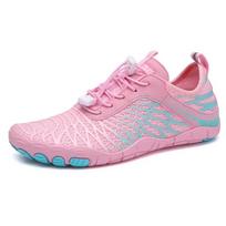Fashion Women Beach Shoes Diving Shoes Couples Beach Swimming Water Sport Socks Barefoot Sneaker Fitness Dance Surfing Snorkeling Shoes 47 rožinė