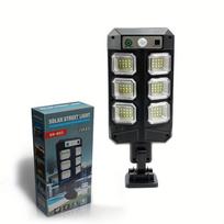 Galingi saulės šviesos žibintai lauko judesio jutiklis, 3 režimų šviesa 72 LED saulės lempa gatvėje, nuotolinio valdymo kiemo apšvietimas Solar Light