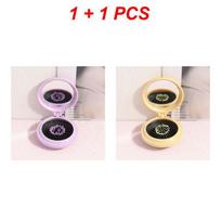 2/3/4PCS Hair Comb With Mirror Folding Barber Tools Hair Styling Tools Hair Salon Hairdressing Portable 2-in-1 Air Cushion Comb