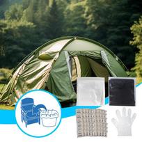 Unisex Urinal Bag Portable Toilet Bag Set Brief Relief Kit For Camping Traffic Jams Pregnant Patients Hiking Kids CHINA gray