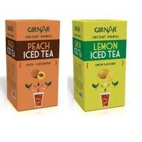 Girnar Ice Tea Combo Pack - (Lemon and Peach Flavour) brown