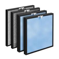 2 rinkiniai pakaitiniai filtrai, skirti HSP001 Smart True HEPA, aktyvintosios anglies, smulkaus išankstinio filtro ir H13 tikro HEPA filtro CHINA gray
