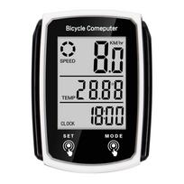 GPS Dviračio Kompiuteris LCD Jutiklinis Ekranas Dviračio Kompiuteris Vandeniui Atsparus MTB Plento Dviračio Spidometras Odometras Apšvietimas Ciklo Chronometras balta