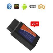 Bluetooth ELM327 OBDII automatinės diagnostikos įrankis, skirtas Android ELM327 V2.1 OBD2 kodo skaitytuvas OBD2 automobilio diagnostikos įrankio skaitytuvas