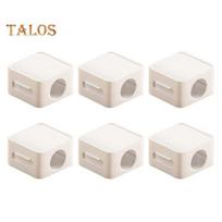 6Pcs Magnetic Cable Clips Enhanced Adhesive Wire Holder for Desk Nightstand Car Cord Organizer Keepers for Home Office Cable Clamp for Phone USB 6pcs juoda