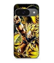 Case - MANIACASE - Google Pixel 9 - Soft - Son Goku Super Saiyan SSJ3 - Black juoda