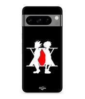 Case - MANIACASE - Google Pixel 8a Pro - Silicone - Black - Anime Killua Gon juoda