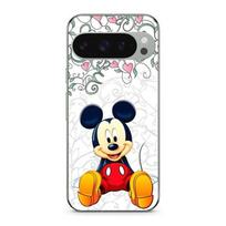 Case - MANIACASE - Google Pixel 9 Pro - Mickey Mouse - Soft - Black juoda
