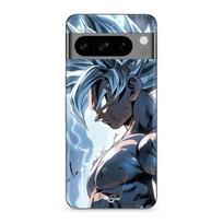 Case for Google Pixel 8 Pro Goku's Ultra Instinct juoda