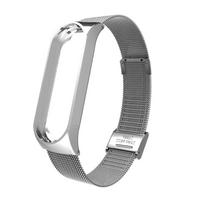 Mi band 7 6 5 4 3 Strap Metal for Xiaomi Mi Band 6 5 4 3 Bracelet Screwless Xiaomi Mi Band 4 Bracelet Correa Xiomi MiBand  Wrist for mi band 7 sidabras