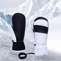 1 Pair Ski Gloves Adults Snow Mitts Winter Warming for Running Skating Skiing Total Length 25.5cm